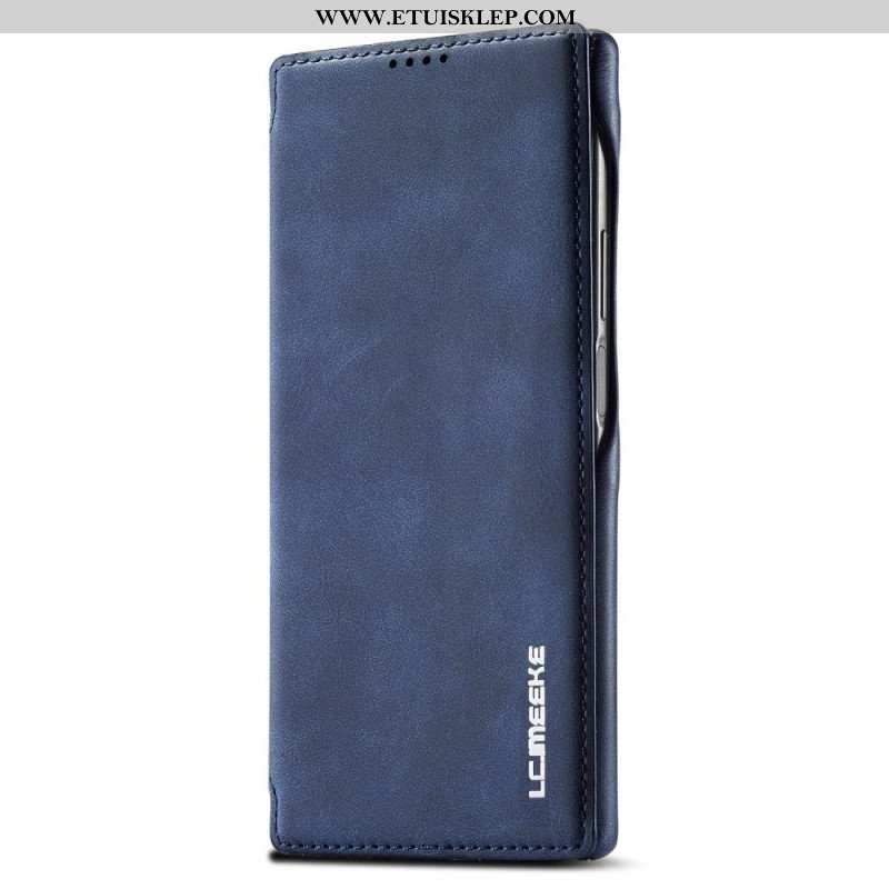 Etui Na Telefon do Samsung Galaxy S23 Ultra 5G Etui Folio Efekt Skóry Lc.imeeke Efekt Skóry